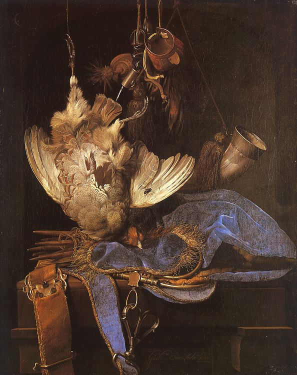 Still Life with Hunting Equipment