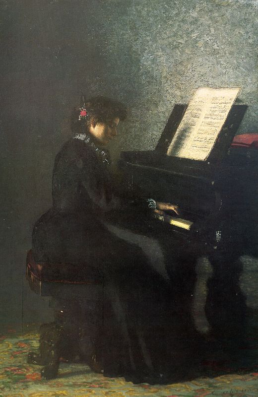 Elizabeth at the Piano